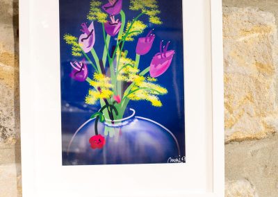 Negu gorria nabari koloretan mimosari!