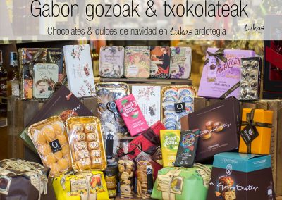 Dulces de Navidad en Lukas Ardotegia