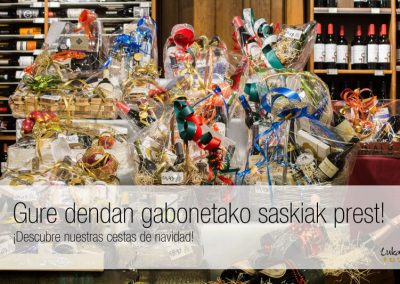 Cestas de Navidad en Lukas Ardotegia