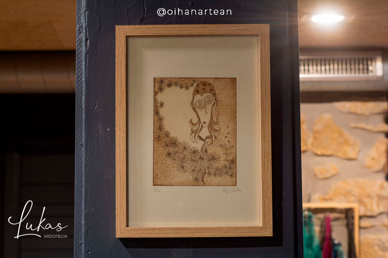 Oihana Ugarte Iriarte - Grabados y xilografías en Lukas Ardotegia Oihana Ugarte Iriarte