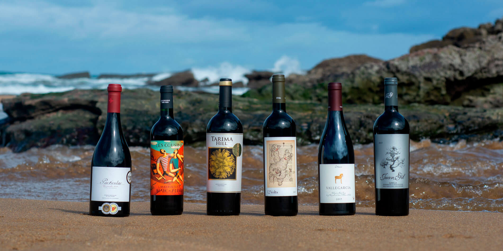 Vinos de distintas denominaciones de origen