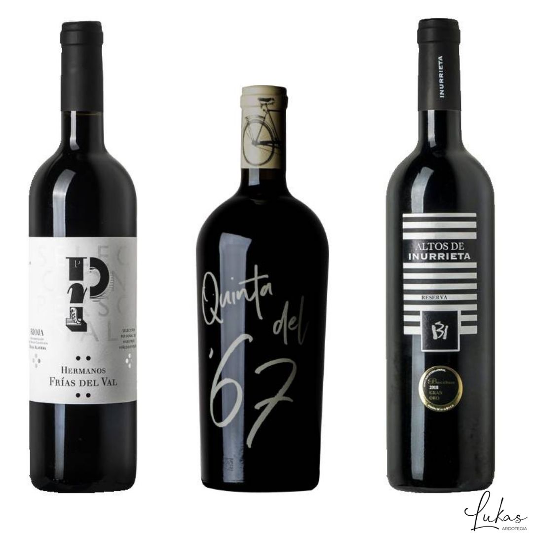 Vinos Tres excelentes vinos